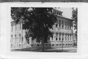 404 GARFIELD ST, a Romanesque Revival elementary, middle, jr.high, or high, built in Stoughton, Wisconsin in 1886.