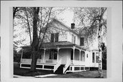 203 PINE ST, a Queen Anne house, built in Glenwood City, Wisconsin in 1888.