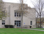 711 N BRIDGE ST, a Art/Streamline Moderne courthouse, built in Chippewa Falls, Wisconsin in 1951.