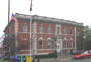 315 N BRIDGE ST, a Neoclassical/Beaux Arts post office, built in Chippewa Falls, Wisconsin in 1908.