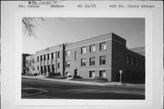 416 ST CROIX ST, a Late Gothic Revival school – elem/middle/jr high/high, built in Hudson, Wisconsin in 1917.