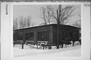 MONROE ST N, a Astylistic Utilitarian Building roundhouse/repair shop/car barn, built in North Hudson, Wisconsin in 1916.