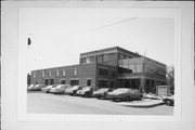 150 W 1ST ST, a Art/Streamline Moderne dairy processing facility, built in New Richmond, Wisconsin in 1944.