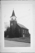 354 N 3RD ST, a Early Gothic Revival church, built in New Richmond, Wisconsin in 1906.