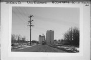 201 N KNOWLES AVE, a Astylistic Utilitarian Building grain elevator, built in New Richmond, Wisconsin in 1916.