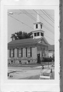 324 S PAGE ST, a Greek Revival house of worship, built in Stoughton, Wisconsin in 1858.