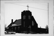 LOCKWOOD ST, W SIDE, BETWEEN RIVER ST AND RAILROAD ST LOCKWOOD ST, W SIDE, BETWEEN RIVER ST AND RAILROAD ST, a Late Gothic Revival house of worship, built in Woodville, Wisconsin in .