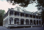 300 N SHORE DR, a Queen Anne lodging-hotel, built in Elkhart Lake, Wisconsin in 1855.
