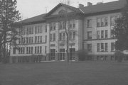 COUNTY TRUNK M, LAKELAND COLLEGE CAMPUS, a Neoclassical/Beaux Arts dormitory, built in Herman, Wisconsin in 1917.