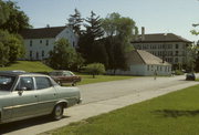 COUNTY TRUNK M, LAKELAND COLLEGE CAMPUS, a Neoclassical/Beaux Arts dormitory, built in Herman, Wisconsin in 1917.