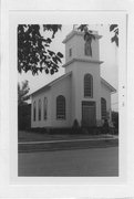 110 W 2nd St (AKA SE CNR OF E 2ND AND SOUTH STS), a Romanesque Revival house of worship, built in Waunakee, Wisconsin in 1878.