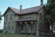 6623 COUNTY HIGHWAY O, a Gabled Ell house, built in Sheboygan Falls, Wisconsin in 1875.