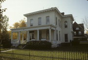 1126 N 6th St, a Italianate house, built in Sheboygan, Wisconsin in 1868.