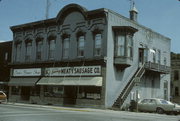 512-514 BROADWAY, a Italianate large retail building, built in Sheboygan Falls, Wisconsin in 1880.