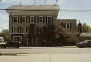 501 MONROE ST, a Greek Revival lodging-hotel, built in Sheboygan Falls, Wisconsin in 1846.
