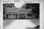 WEST CORNER OF STATE HIGHWAY 23 AND COUNTY HIGHWAY T, a Astylistic Utilitarian Building privy, built in Greenbush, Wisconsin in 1950.