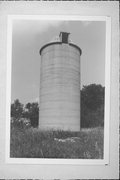 HIGHWAY 67, a Astylistic Utilitarian Building silo, built in Greenbush, Wisconsin in 1913.