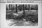 HIGHWAY 67, a Rustic Style gazebo/pergola, built in Greenbush, Wisconsin in 1940.