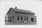 102 BRODHEAD ST, a Greek Revival depot, built in Mazomanie, Wisconsin in 1857.