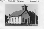 212 ANNE ST, a Early Gothic Revival house of worship, built in Mazomanie, Wisconsin in 1866.