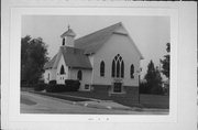 NE CORNER OF DILLINGHAM AND MAIN ST, a Early Gothic Revival church, built in Glenbeulah, Wisconsin in 1915.