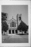 707 N 6TH ST, a Early Gothic Revival church, built in Sheboygan, Wisconsin in 1914.