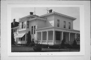 1126 N 6th St, a Italianate house, built in Sheboygan, Wisconsin in 1868.