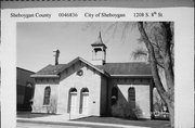 1208 S 8TH ST, a Italianate school-one to six room, built in Sheboygan, Wisconsin in 1876.