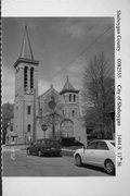 1444 S 11TH ST, a Romanesque Revival church, built in Sheboygan, Wisconsin in 1907.