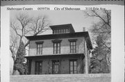 3110 ERIE AVE, a Italianate house, built in Sheboygan, Wisconsin in 1852.