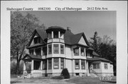 2612 ERIE AVE 2612 ERIE AVE, a Queen Anne house, built in Sheboygan, Wisconsin in 1893.