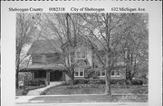 632 Michigan Ave, a English Revival Styles house, built in Sheboygan, Wisconsin in 1908.