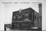 723 NEW YORK AVE, a Prairie School large retail building, built in Sheboygan, Wisconsin in .