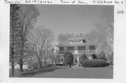 1625 STATE HIGHWAY 78, a American Foursquare house, built in Perry, Wisconsin in 1918.