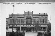 829-835 PENNSYLVANIA AVE, a Romanesque Revival industrial bldg/manufacturing facility, built in Sheboygan, Wisconsin in 1885.