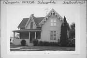 309 BROADWAY ST, a Early Gothic Revival house, built in Sheboygan Falls, Wisconsin in 1860.