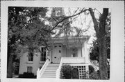 613 DETROIT ST, a Second Empire house, built in Sheboygan Falls, Wisconsin in 1870.
