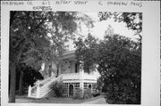 613 DETROIT ST, a Second Empire house, built in Sheboygan Falls, Wisconsin in 1870.