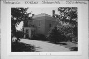625 GIDDINGS AVE, a Italianate house, built in Sheboygan Falls, Wisconsin in 1865.