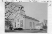 616 ALBION RD, a Greek Revival house of worship, built in Albion, Wisconsin in 1863.
