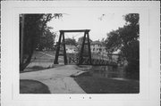 RIVER PARK, OVER SHEBOYGAN RIVER, NEXT TO HIGHWAY 28, OPPOSITE SHORT ST, a NA (unknown or not a building) bridge, built in Sheboygan Falls, Wisconsin in .