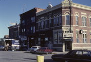 143 S DAVIS ST, a Romanesque Revival bank/financial institution, built in Galesville, Wisconsin in 1886.