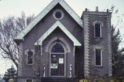 S 7TH ST, a Early Gothic Revival house of worship, built in Galesville, Wisconsin in 1909.