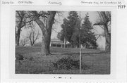 2387 S SEMINOLE HWY, a Greek Revival house, built in Fitchburg, Wisconsin in 1855.
