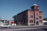 1631 MAIN ST, a Romanesque Revival city/town/village hall/auditorium, built in Whitehall, Wisconsin in 1912.