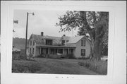 CTH T, a Gabled Ell house, built in Ettrick, Wisconsin in .