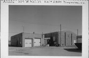 209 E MAIN ST, a Neoclassical/Beaux Arts armory, built in Arcadia, Wisconsin in 1927.