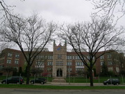 2222 E WASHINGTON AVE, a Late Gothic Revival elementary, middle, jr.high, or high, built in Madison, Wisconsin in 1922.