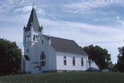 3/4 MILE NORTH OFF COUNTY HIGHWAY B, 1 1/2 MILE WEST OF RISING SUN, a Early Gothic Revival church, built in Sterling, Wisconsin in .