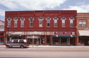 113-117 S MAIN ST, a Italianate large retail building, built in Viroqua, Wisconsin in 1885.